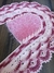 Jogo de banheiro croche magnifico rosa candy - comprar online