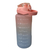 KIT Garrafa de água 2 litros Squeeze Grande Capacidade Portátil cor Em Degradê com enfeites - comprar online