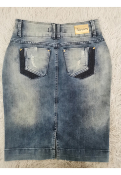 Saia Titanium Jeans Moda Evangelica Ttn24068 na internet