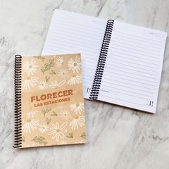 Cuaderno tapa blanda FLORECER