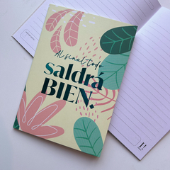 Cuaderno flexible 24 hojas SALDRÁ BIEN