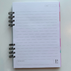 Cuaderno tapa dura HAPPY - comprar online