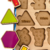 Formas e números - Brinquedo educativo de madeira com formas geométricas e números até 10 na internet