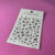 Sticker de flores 1179/474 #GH