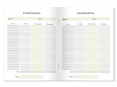 Planner Financeiro | Cartões Gigantes - loja online