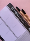 Planner Semanal Grid - Cartões Gigantes