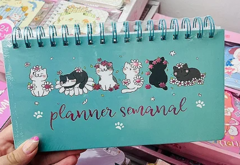 Planner Semanal - Gatinho