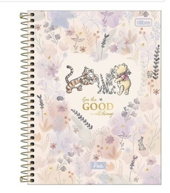 Caderno Espiral Capa Dura Colegial 1 Matéria Pooh 80 Folhas - comprar online