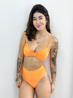 BIQUINI MARINA HOTPANTS AMARRAÇÃO EDEN LARANJA