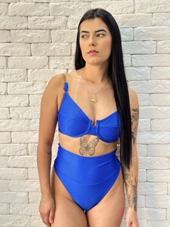 BIQUINI MAITE HOT LIPO SAARA AZUL BIC - comprar online