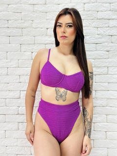 BIQUINI MELISSA HOT DUNAS ROXO - comprar online