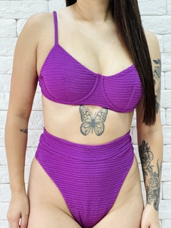 BIQUINI MELISSA HOT DUNAS ROXO - Bruna Tisani Boutique