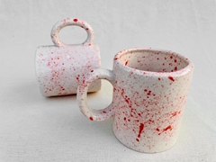 TAZA CLASICA SALPIQUE CORAL