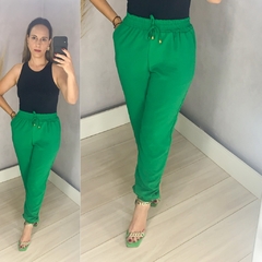 Calça Jogguer Verde na internet