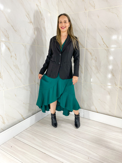 Blazer Feminino em Alfaiataria Lia Preto - TRÈS CHIC BARRETOS