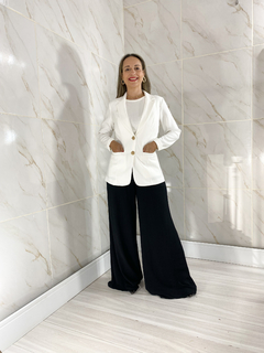 Imagem do Blazer Feminino em Alfaiataria Lia OFF White