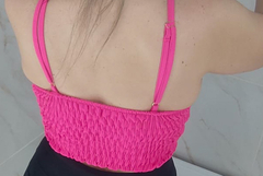 Conjunto Short e Cropped Alfaiataria Verão Pink - comprar online