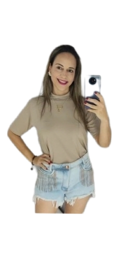 Imagem do Blusa Basica Golinha Fechada Viscolycra