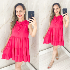 Vestido Solto Curto Pink na internet