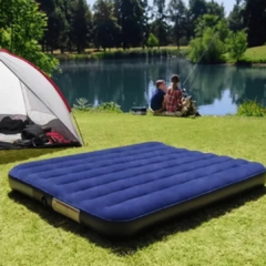 COLCHON INFLABLE IDEAL PARA INVITADOS O CAMPING + INFLADOR - comprar online