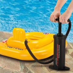 COLCHON INFLABLE IDEAL PARA INVITADOS O CAMPING + INFLADOR - comprar online