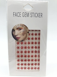 Imagen de face gems sticker estrella