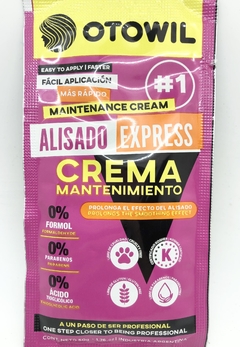 Crema Mantenimiento Alisado Express otowil