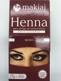 henna para diseño de cejas - TINA BEAUTY