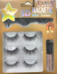 pestaña 3d magnetica tina - TINA BEAUTY