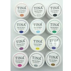 Gel paint tina