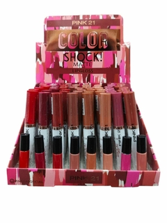 BRILLO LABIAL COLOR SHOCK PINK 21