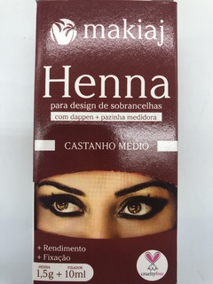 henna para diseño de cejas - comprar online