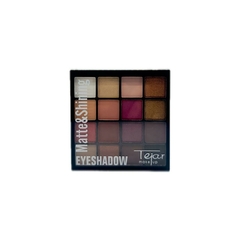 SOMBRA PARA OJOS SHINING & MATTE X16 COLORES TEJAR ART4143 - TINA BEAUTY