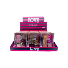 SOMBRA PARA OJOS X5 COLORES LOVE CRAZY ART5084