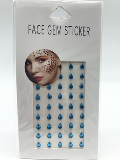 face gems sticker gota - TINA BEAUTY