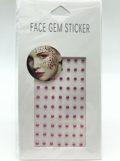 face gems stickers redondo en internet