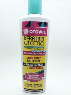 Keratina Crema Acondicionador Tratamieto Reparador 250g Otowil