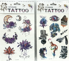 Imagen de stickers tattoo (variedad de dibujos)