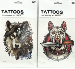 stickers tattoo (variedad de dibujos) - comprar online