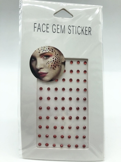 face gems stickers redondo - comprar online