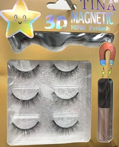 pestaña 3d magnetica tina - comprar online