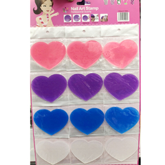 plancha de placa para stamping x12 (corazon)