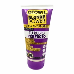 CREMA ANTIAMARILLOS CON ENJUAGUE BLONDE POWER OTOWIL 120G