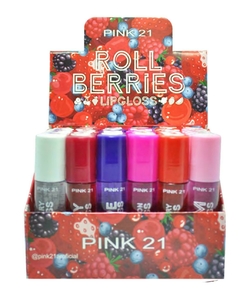 BRILLO LABIAL ROLL BERRIES PINK 21