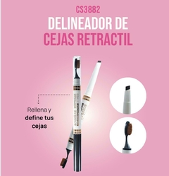 DELINEADOR DE CEJAS RETRACTIL PINK 21 CS3882 - comprar online