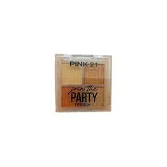 SOMBRA DE OJOS X4 JOIN THE PARTY PINK 21 CS4258 - TINA BEAUTY