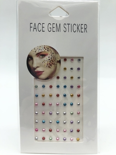 face gems stickers redondo