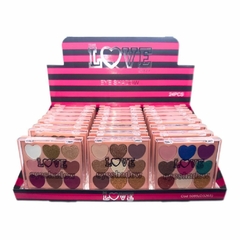 EYESHADOW LOVE CRAZY CORAZON X9