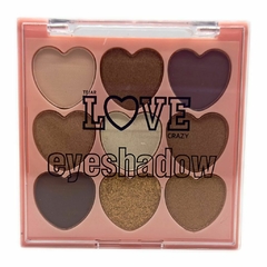 EYESHADOW LOVE CRAZY CORAZON X9 en internet