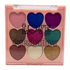 EYESHADOW LOVE CRAZY CORAZON X9 - TINA BEAUTY